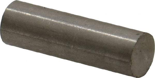 Eclipse - 1" Long x 19/64" Diam, Alnico Round Bar Magnet - Notched, 1,022°Fahrenheit Max Operating Temp - Americas Industrial Supply