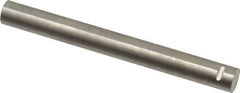 Eclipse - 3" Long x 19/64" Diam, Alnico Round Bar Magnet - Notched, 1,022°Fahrenheit Max Operating Temp - Americas Industrial Supply