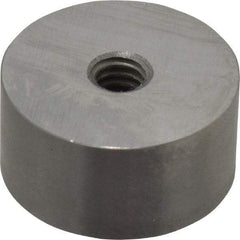 Eclipse - 1" Diam, 1/4-20 Thread, 3.7 Lb Average Pull Force, Alnico Pot Magnets - 220°C Max Operating Temp, 1/2" High - Americas Industrial Supply