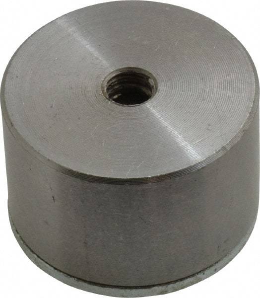 Eclipse - 1-1/4" Diam, 1/4-20 Thread, 7.5 Lb Average Pull Force, Alnico Pot Magnets - 220°C Max Operating Temp, 3/4" High - Americas Industrial Supply