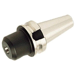 Iscar - BT50 Taper Shank 40mm Hole End Mill Holder/Adapter - 90mm Nose Diam, 115mm Projection, Through-Spindle Coolant - Exact Industrial Supply
