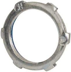 Cooper Crouse-Hinds - 1" Trade, Steel Threaded Rigid/Intermediate (IMC) Conduit Locknut - Noninsulated - Americas Industrial Supply