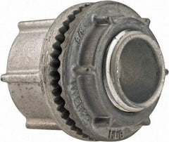 Cooper Crouse-Hinds - 3/8" Trade, Zinc Threaded Rigid/Intermediate (IMC) Conduit Hub - Noninsulated - Americas Industrial Supply