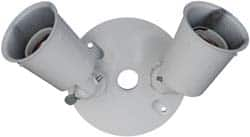 Cooper Crouse-Hinds - 3 Outlet, Powder Coat Finish, Round Noncorrosive Weatherproof Box Cover - 11" Long x 4-1/4" Wide x 5-1/8" High, Aluminum, UL Listed - Americas Industrial Supply