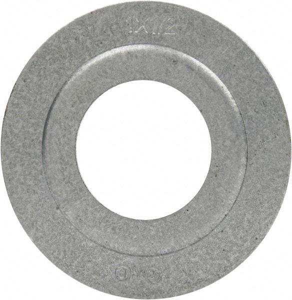 Cooper Crouse-Hinds - 1-1/2" Conduit, Electrical Enclosure Steel Reducing Washer - For Use with Rigid/IMC Conduit/Steel Box, UL File E23223 - Americas Industrial Supply