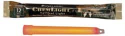 Cyalume - 10 Piece Orange Chemical Lightstick - 6 Inch Long, 12 Hours Illumination Time, Nonflammable, Nontoxic and Waterproof, Snap and Shake Activation Method - Americas Industrial Supply