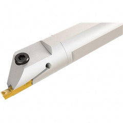 Iscar - 40mm Min Bore Diam, 300mm OAL, 40mm Shank Diam, HFI-MC Indexable Boring Bar - 5mm Max Bore Depth, DGN 400 Insert, Clamp Holding Method - Americas Industrial Supply