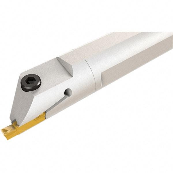 Iscar - 32mm Min Bore Diam, 250mm OAL, 32mm Shank Diam, HFI-MC Indexable Boring Bar - 5mm Max Bore Depth, DGN, GRIP, HFPL Insert, Clamp Holding Method - Americas Industrial Supply