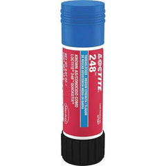 Loctite - 19 g Stick, Blue, Medium Strength Semisolid Threadlocker - Series 248, 24 hr Full Cure Time, Hand Tool, Heat Removal - Americas Industrial Supply