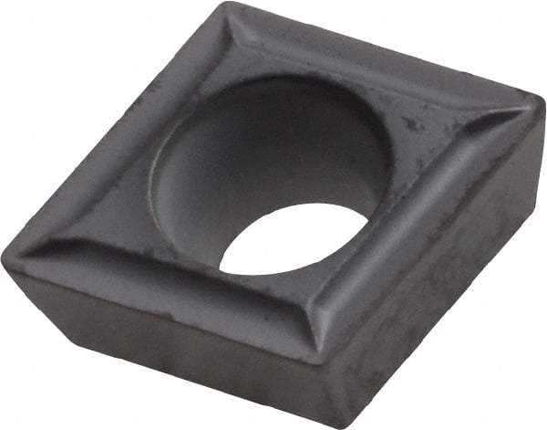 Kennametal - CPMT32.51 LF Grade KC5010 Carbide Turning Insert - TiAlN Finish, 80° Diamond, 3/8" Inscr Circle, 5/32" Thick, 1/64" Corner Radius - Americas Industrial Supply