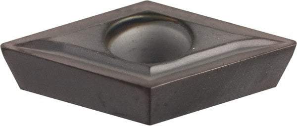 Kennametal - DPMT21.50.5 LF Grade KC5010 Carbide Turning Insert - TiAlN Finish, 55° Diamond, 1/4" Inscr Circle, 3/32" Thick, 0.0079" Corner Radius - Americas Industrial Supply