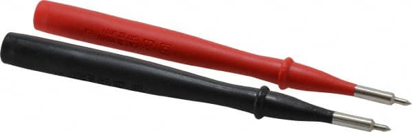 Fluke - Black/Red Electrical Test Equipment Probe - Use with IEC Electrical Wall Outlets - Americas Industrial Supply