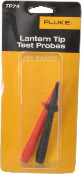 Fluke - Black/Red Electrical Test Equipment Probe - Use with TL22, TL24 Test Leads - Americas Industrial Supply