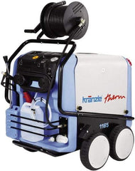 Kranzle - Electric, 21 Amp, 7.5 hp, 2,400 psi, 5 GPM, Hot Water Pressure Washer - Heavy Duty Axial Cam, 65' x 3/8" Hose, 440 Max Volts - Americas Industrial Supply