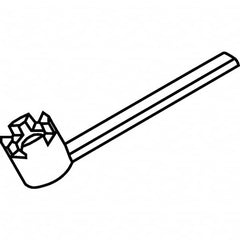 Kennametal - 17mm Hex Drive, Driver for Indexable Shell Mills - Compatible with Socket Head Cap Screws - Americas Industrial Supply