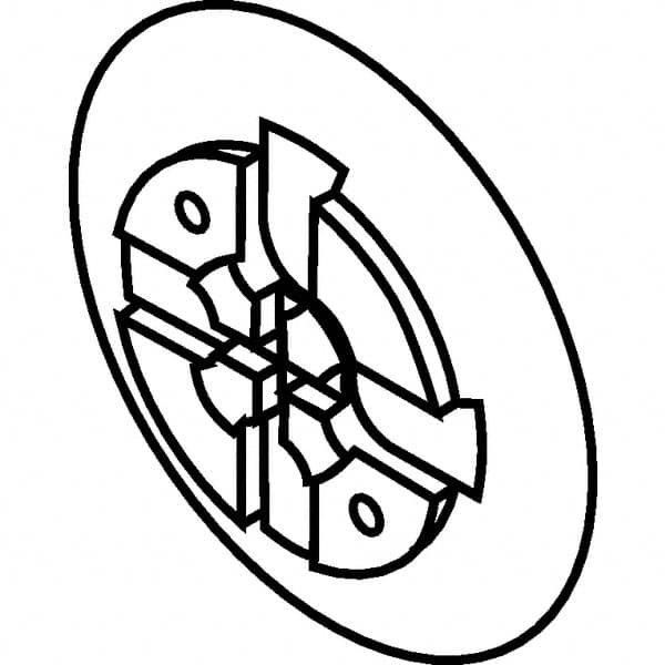 Kennametal - Coolant Shower Plate for Indexable Face/Shell Mill Tools - KSSR Toolholder Style - Americas Industrial Supply