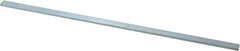 Precision Brand - 12" Long x 3/8" High x 1/8" Wide, Zinc-Plated Key Stock - Low Carbon Steel - Americas Industrial Supply