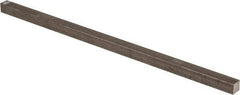 Precision Brand - 12" Long x 7/16" High x 7/16" Wide, Plain Key Stock - Low Carbon Steel - Americas Industrial Supply