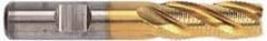 Niagara Cutter - 1-1/4" Diam, Fine Pitch, 4" LOC, 6 Flute Cobalt Roughing Square End Mill - Uncoated, 6-1/2" OAL, 1-1/4" Shank Diam, Single End, 30° Helix - Americas Industrial Supply