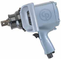 Chicago Pneumatic - 1" Drive, 4,100 RPM, 2,000 Ft/Lb Torque Impact Wrench - Pistol Grip Handle, 900 IPM, 13 CFM, 90 psi, 1/2" NPTF Inlet - Americas Industrial Supply