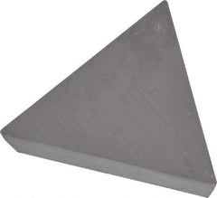 Kennametal - TPG320.5 Grade K68 Carbide Turning Insert - Uncoated, 60° Triangle, 3/8" Inscr Circle, 1/8" Thick, 0.008" Corner Radius - Americas Industrial Supply