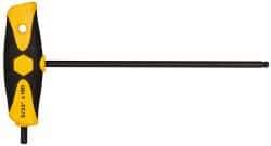 Wiha - 5/32" Hex, T-Handle Cushion Grip, Hex Key - 5-29/32" OAL, Inch System of Measurement - Americas Industrial Supply