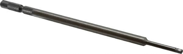 Made in USA - #12 Inch Tap, 9 Inch Overall Length, 3/8 Inch Max Diameter, Tap Extension - 0.22 Inch Tap Shank Diameter, 0.194 Inch Extension Shank Diameter, 0.152 Inch Extension Square Size, 1 Inch Tap Depth, Tool Steel - Americas Industrial Supply