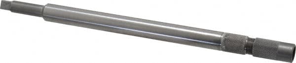 Made in USA - 3/8 Inch Tap, 9 Inch Overall Length, 9/16 Inch Max Diameter, Tap Extension - 0.381 Inch Tap Shank Diameter, 0.381 Inch Extension Shank Diameter, 0.286 Inch Extension Square Size, 11/8 Inch Tap Depth, Tool Steel - Americas Industrial Supply