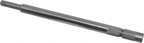 Made in USA - 1/2 Inch Tap, 9 Inch Overall Length, 9/16 Inch Max Diameter, Tap Extension - 0.367 Inch Tap Shank Diameter, 0.367 Inch Extension Shank Diameter, 0.275 Inch Extension Square Size, 11/8 Inch Tap Depth, Tool Steel - Americas Industrial Supply