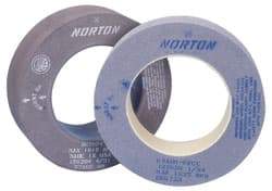 Norton - 24" Diam x 12" Hole x 10" Wide Centerless & Cylindrical Grinding Wheel - 60 Grit, Aluminum Oxide, Type 1, Medium Grade, Vitrified Bond, No Recess - Americas Industrial Supply