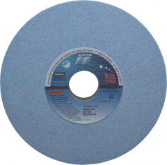 Norton - 7" Diam x 1-1/4" Hole x 1/2" Thick, K Hardness, 60 Grit Surface Grinding Wheel - Ceramic, Type 1, Medium Grade, 3,600 Max RPM, Vitrified Bond, No Recess - Americas Industrial Supply