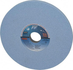Norton - 8" Diam x 1-1/4" Hole x 1/2" Thick, J Hardness, 60 Grit Surface Grinding Wheel - Ceramic, Type 1, Medium Grade, 3,600 Max RPM, Vitrified Bond, No Recess - Americas Industrial Supply