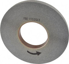 Norton - 12" Diam, 1" Face Width, 5" Center Hole, Fine Grade, Silicon Carbide Deburring Wheel - Convolute, Hard Density 8 Grade, 2,500 RPM - Americas Industrial Supply