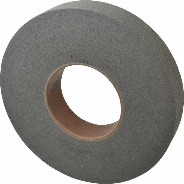 Norton - 12" Diam, 2" Face Width, 5" Center Hole, Fine Grade, Silicon Carbide Deburring Wheel - Convolute, Hard Density 9 Grade, 3,000 RPM - Americas Industrial Supply