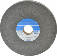 Norton - 6" Diam, 1/2" Face Width, 1" Center Hole, Fine Grade, Silicon Carbide Deburring Wheel - Convolute, Hard Density 9 Grade, 4,500 RPM - Americas Industrial Supply