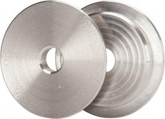 Norton - Deburring Wheel 2" Diam Reduced Bushing - Reduces Bushings from 2" to 1/2" Arbor Size, for 6" Diam Flap & Convolute Wheels - Americas Industrial Supply