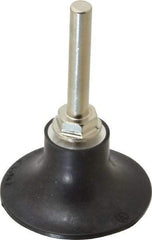 Norton - 2" Diam Quick-Change Type S Disc Backing Pad - 1/4" Shank Diam, Medium Density, 25,000 RPM, Speed-Lok TS Compatible - Americas Industrial Supply