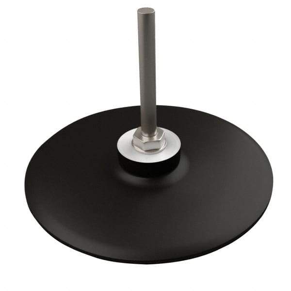 Norton - 4" Diam Quick-Change Type R Disc Backing Pad - 1/4" Shank Diam, Medium Density, 12,000 RPM, Speed-Lok TR Compatible - Americas Industrial Supply
