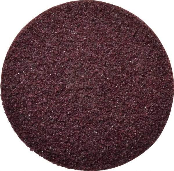 Norton - 4" Disc Diam, Aluminum Oxide Quick Change Disc - Type R Attaching System, Nonwoven, Medium Grade, STE-VS Series - Americas Industrial Supply