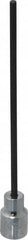 Proto - 3/8" Drive, 4mm Hex Bit Socket - 6-29/32" OAL, 5" Bit Length - Americas Industrial Supply