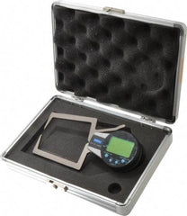 Fowler - 0.4 to 1.2 Inch, Outside Electronic Caliper Gage - 0.0005 Inch Resolution, 0.0008 Inch Accuracy, 357 Battery - Americas Industrial Supply