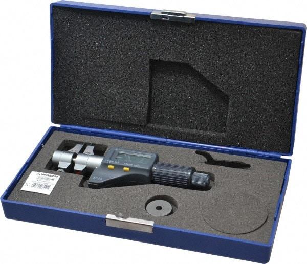 Fowler - 0.2" to 1.2", IP54 & IP40, Electronic Inside Micrometer - 0.00005" Resolution, 0.00025" Accuracy - Americas Industrial Supply