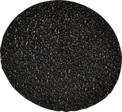 3M - 3" Disc Diam, 36 Grit, Zirconia Alumina Quick Change Disc - Type R Attaching System, Coated, Black, Very Coarse Grade, 20,000 RPM, 501C Series - Americas Industrial Supply