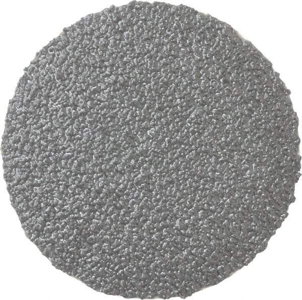 3M - 2" Disc Diam, 50 Grit, Zirconia Alumina Quick Change Disc - Type S Attaching System, Coated, Black, Coarse Grade, 25,000 RPM, 501C Series - Americas Industrial Supply