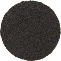 3M - 2" Disc Diam, 60 Grit, Zirconia Alumina Quick Change Disc - Type S Attaching System, Coated, Black, Medium Grade, 25,000 RPM, 501C Series - Americas Industrial Supply