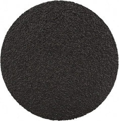 3M - 2" Disc Diam, 80 Grit, Zirconia Alumina Quick Change Disc - Type S Attaching System, Coated, Black, Medium Grade, 25,000 RPM, 501C Series - Americas Industrial Supply