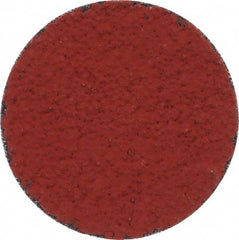 3M - 2" Disc Diam, 36 Grit, Ceramic Quick Change Disc - Type S Attaching System, Coated, Orange, Very Coarse Grade, 25,000 RPM, 777F Series - Americas Industrial Supply