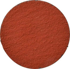 3M - 2" Disc Diam, 80 Grit, Ceramic Quick Change Disc - Type S Attaching System, Coated, Orange, Medium Grade, 25,000 RPM, 777F Series - Americas Industrial Supply