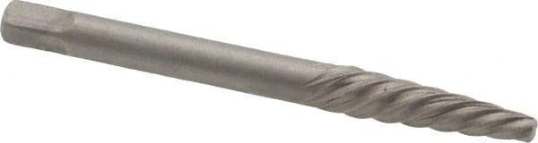 Interstate - Spiral Flute Screw Extractor - #2 Extractor for 5/32 to 7/32" Screw, 2-3/8" OAL - Americas Industrial Supply