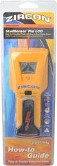 Zircon - 1-1/2" Deep Scan Stud Finder with LCD Screen - 9V Battery, Detects Wood & Metal Studs or Joists up to 1-1/2" Deep - Americas Industrial Supply